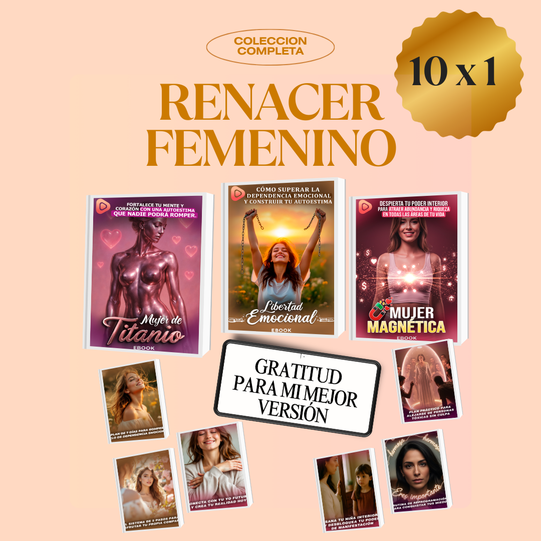 🌸Colección Renacer Femenino 10 x 1